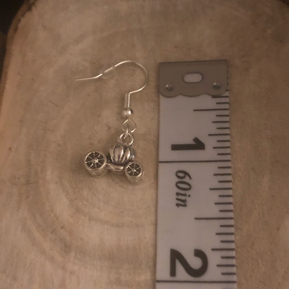Handmade Brand New Halloween Pumpkin Earrings - Picture 4 of 5
